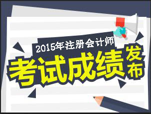 2015海南注冊會計師考試成績查詢